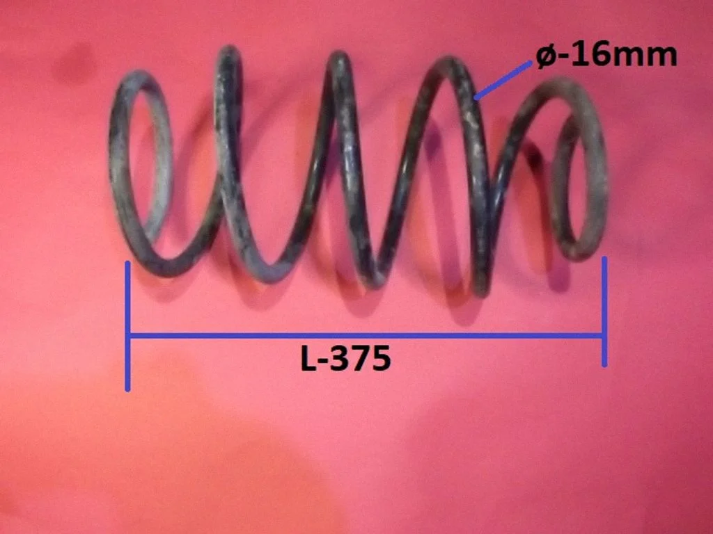 Front coil spring 7M3411105AB