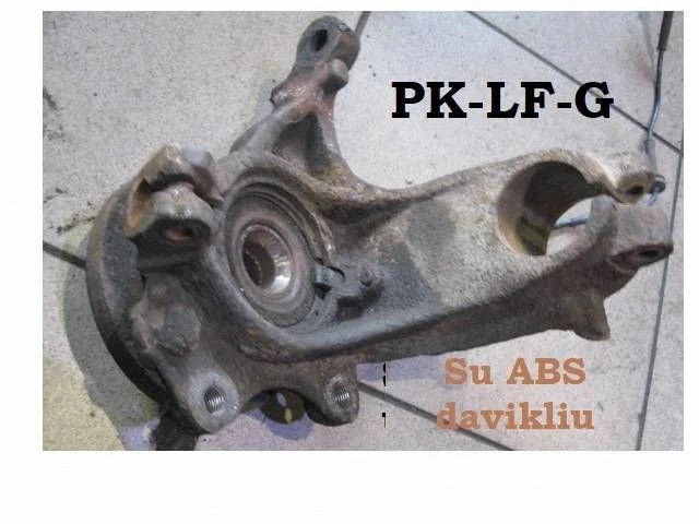 Front wheel hub spindle knuckle 0000330776
