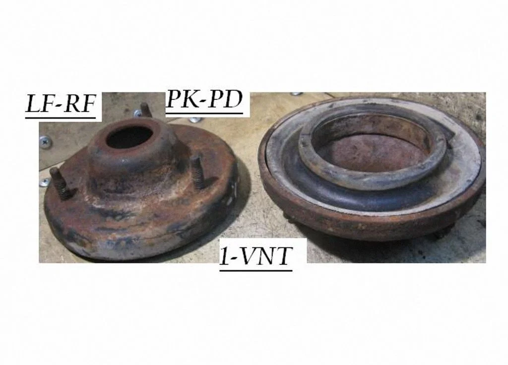 Front coil spring rubber mount NX9402