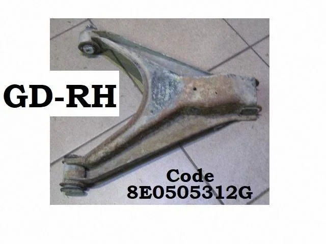 Rear upper control arm/wishbone 8E0505312G