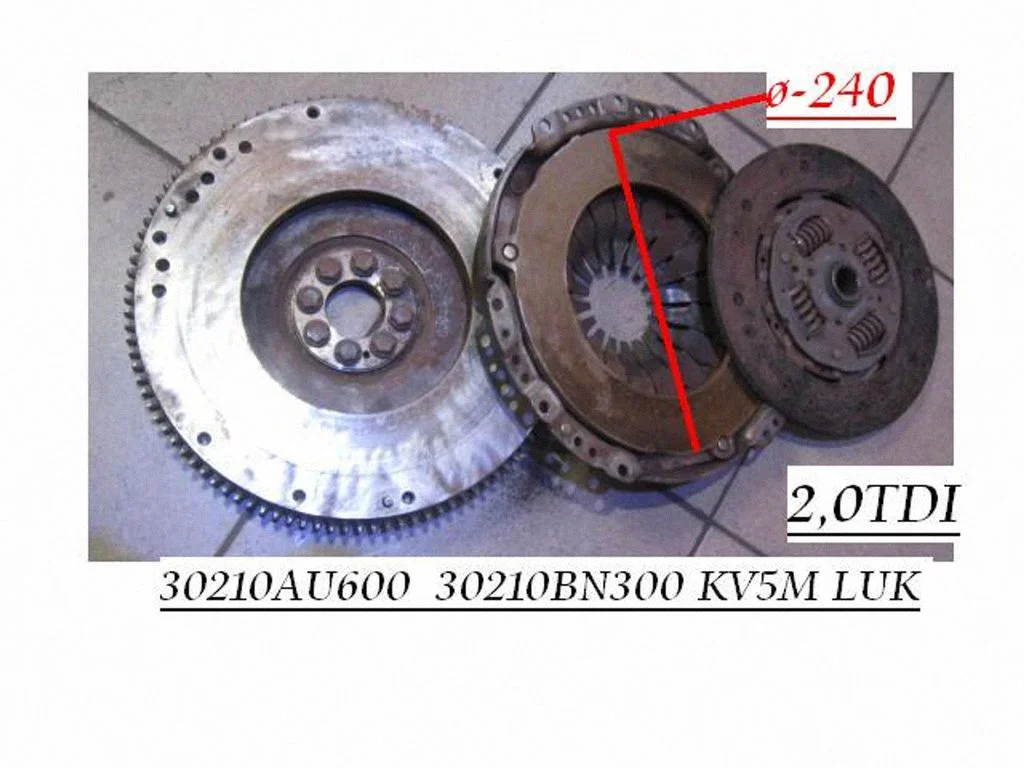 Clutch set kit KV5M240LUK