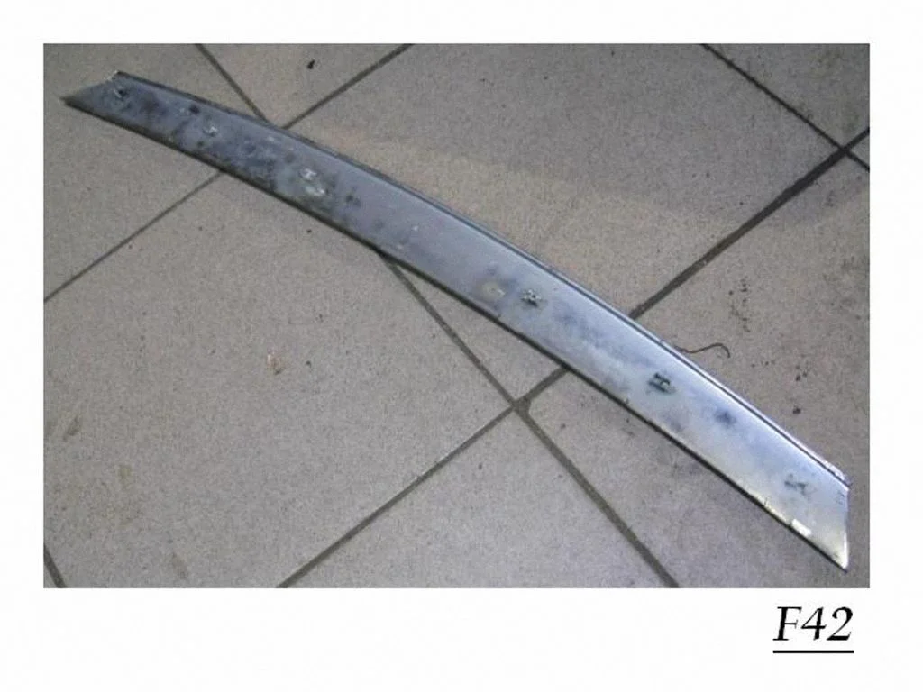 Front bumper splitter molding AB17D750