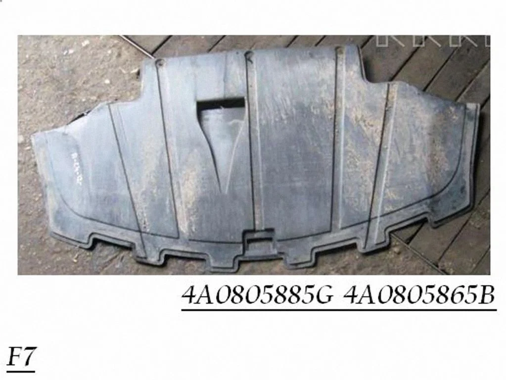 Engine splash shield/under tray 4A0805885G