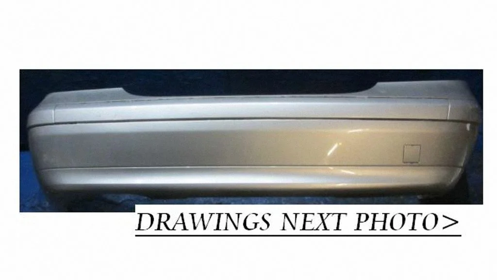 Rear bumper W203NG2