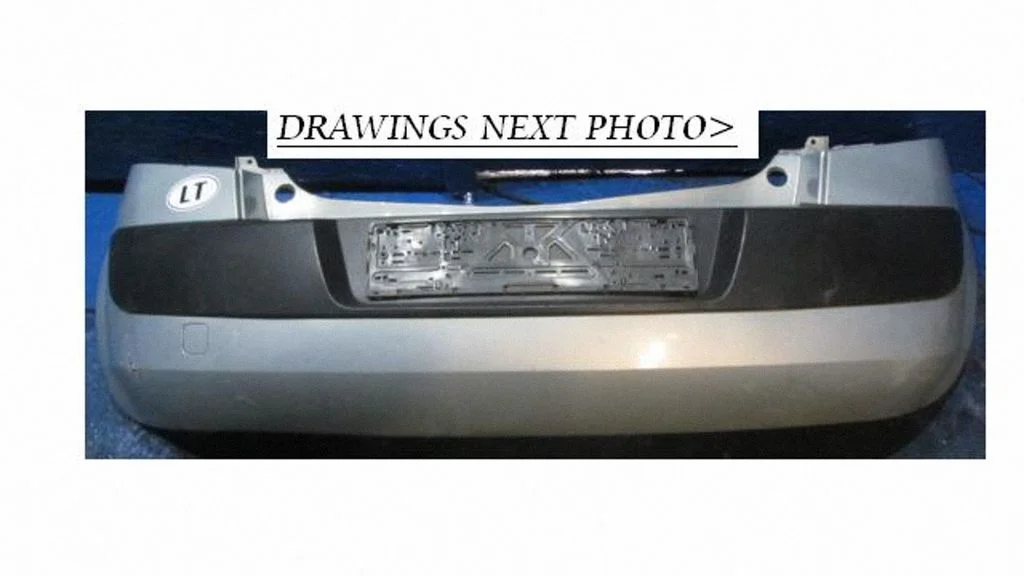 Rear bumper 8200142401