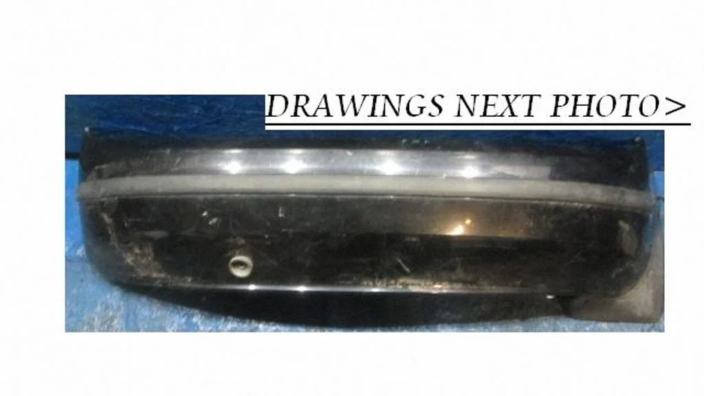 Rear bumper 6Y6807421