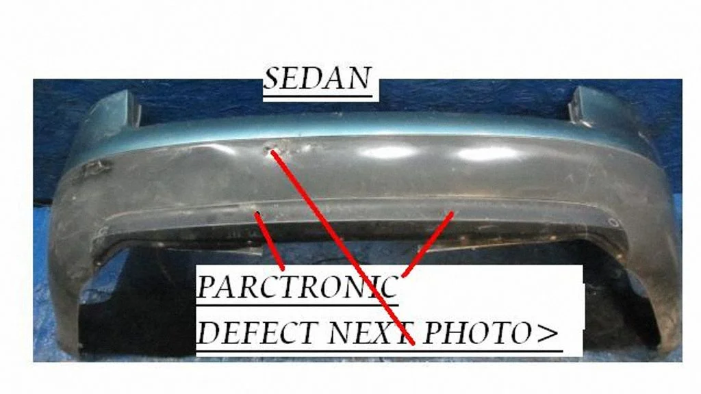 Rear bumper 4B5807301