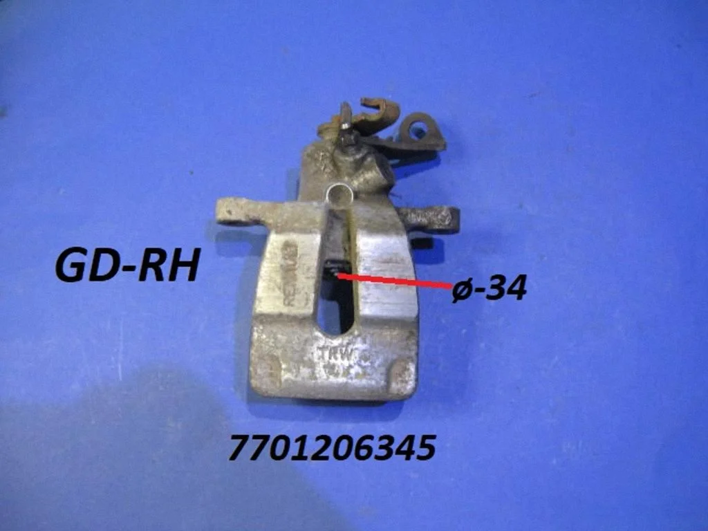 Rear brake caliper 7701206345