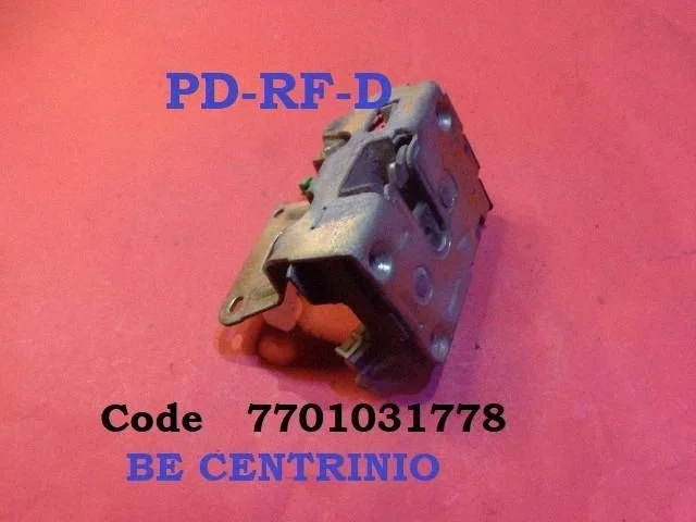 Priekšējo durvju slēdzene 7701031778