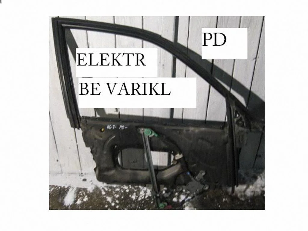 Front window lifting mechanism without motor 4D0839398B