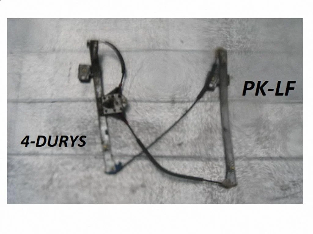 Front door manual window regulator 1H0837401