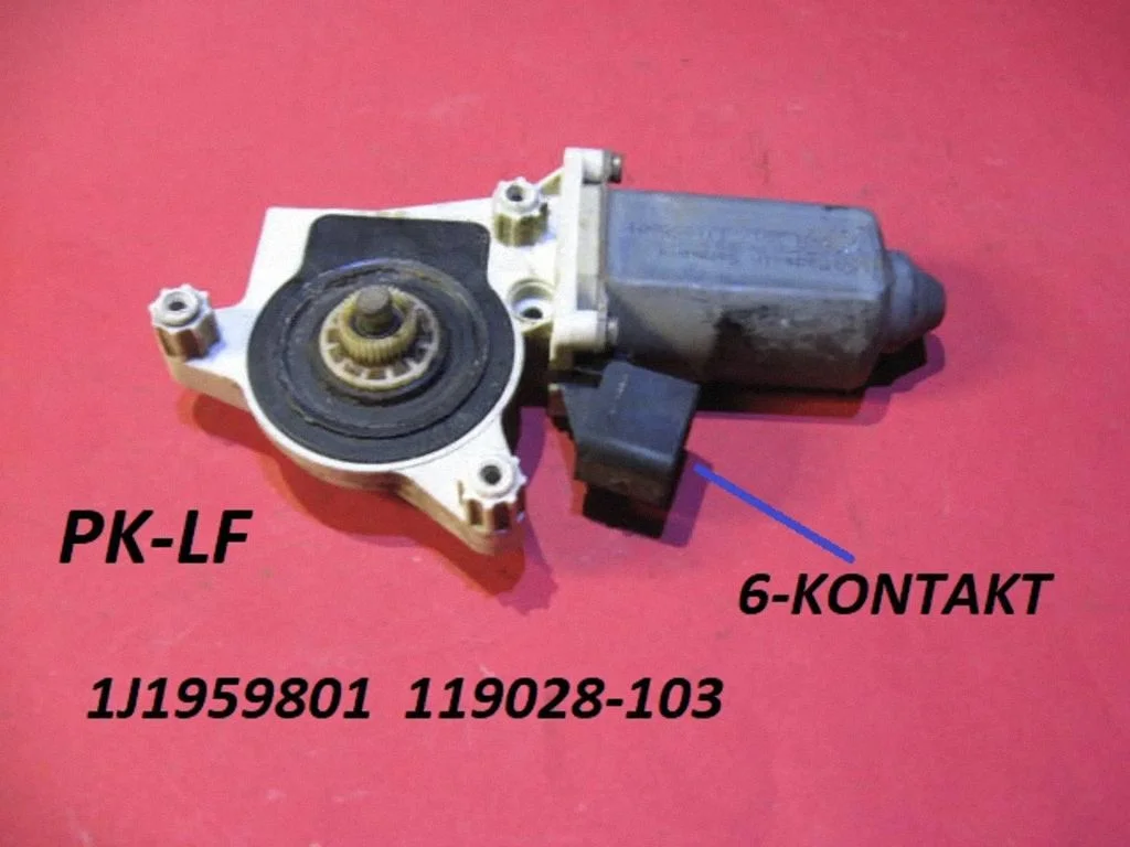 Front door window regulator motor 1J1959801