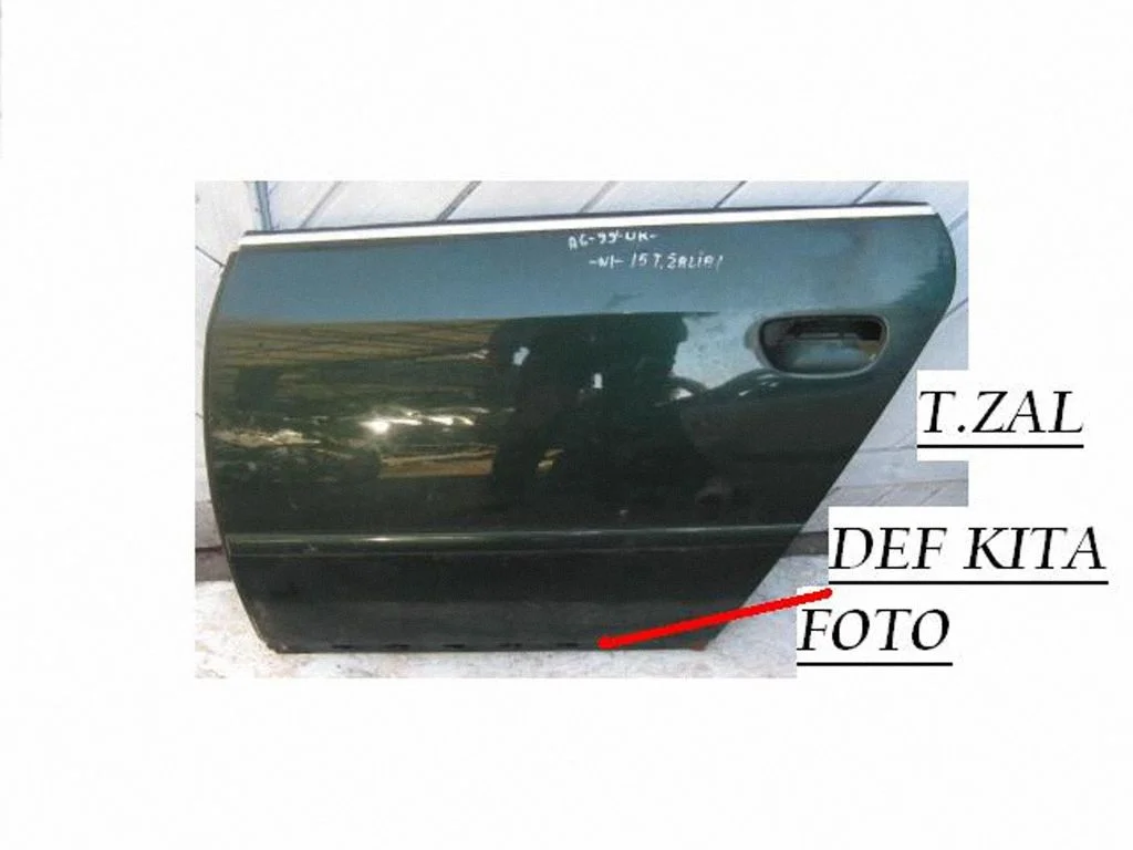 Rear door – left