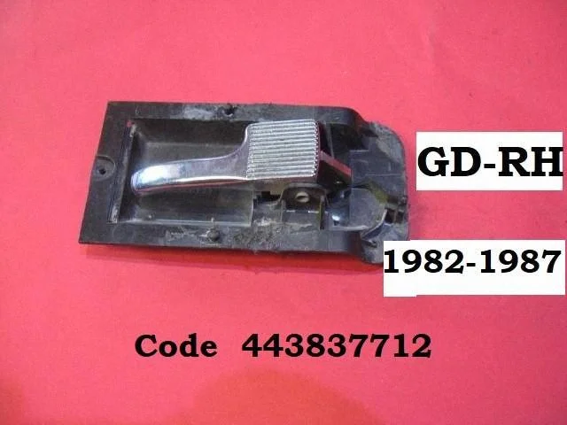 Rear door interior handle 443837712