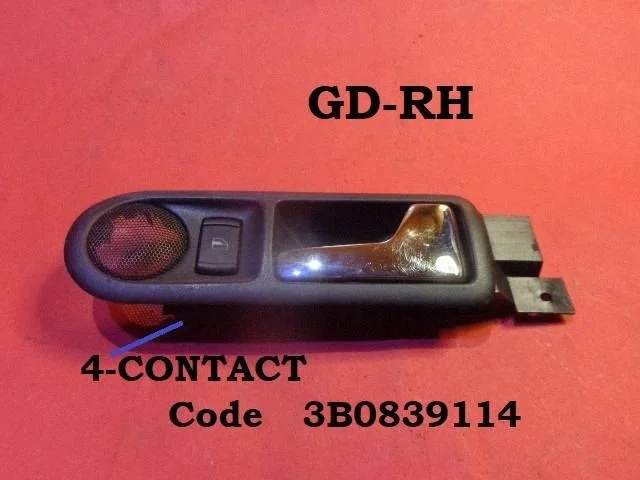 Klamka wewnętrzna drzwi tylnych 3B0839114
