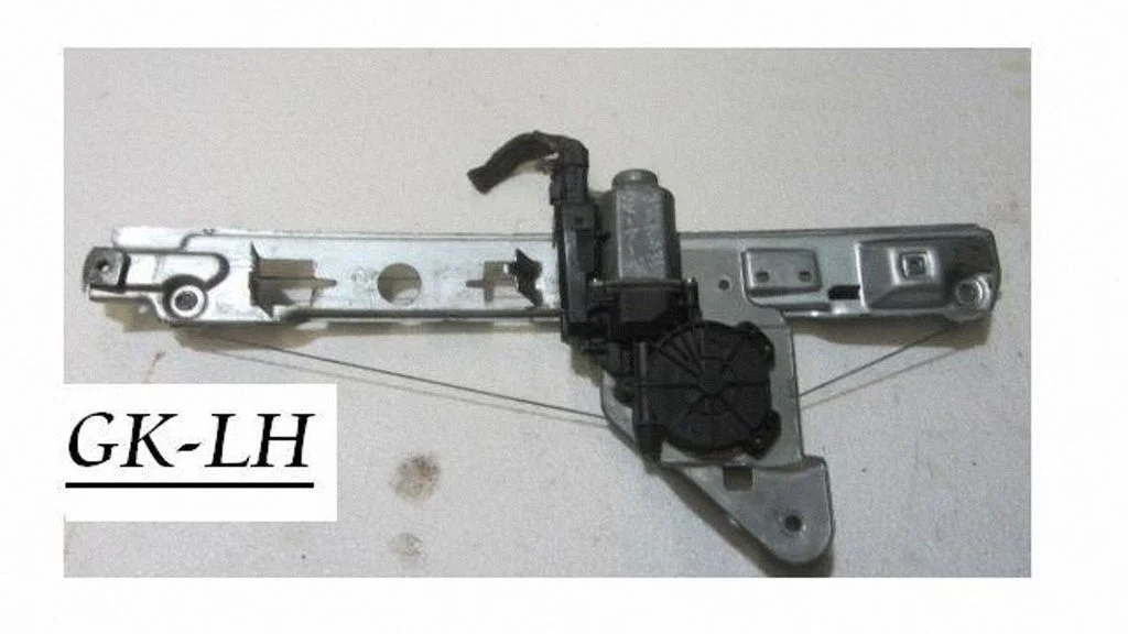Rear door window regulator with motor 190011782