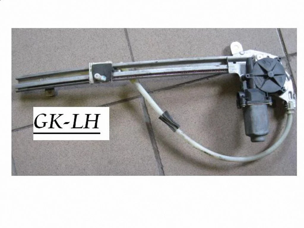Rear door window regulator with motor 400669T3