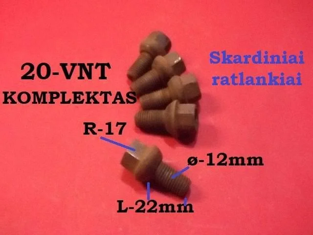 Nuts/bolts A2034010270