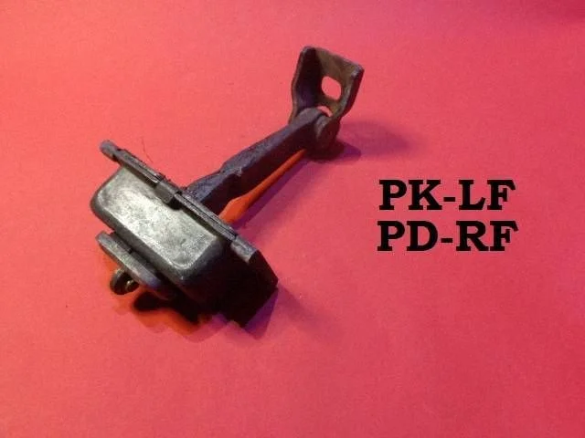 Front door check strap stopper A1687300116