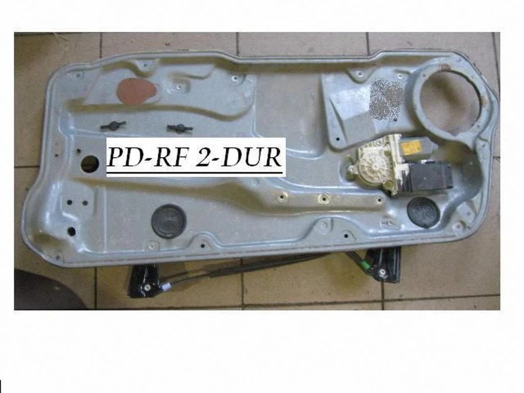 Front door window regulator with motor 1J3837730AA