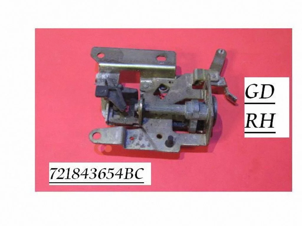 Sliding door lock 721843654BC