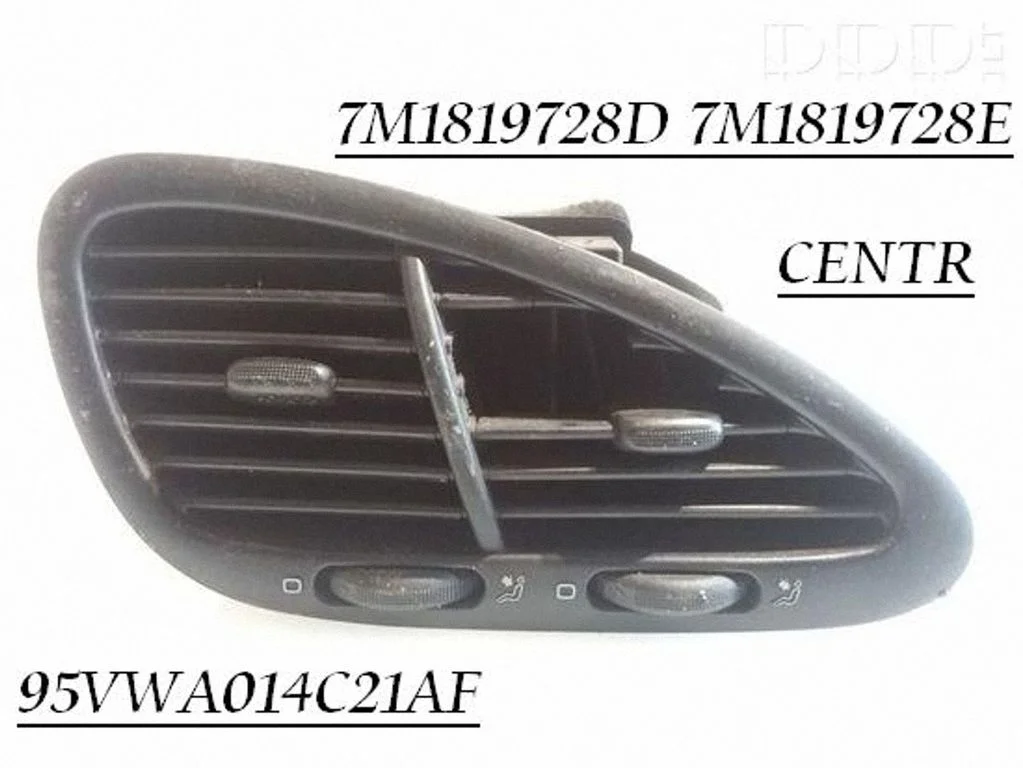 Środkowe kratki nawiewu 7M1819728D