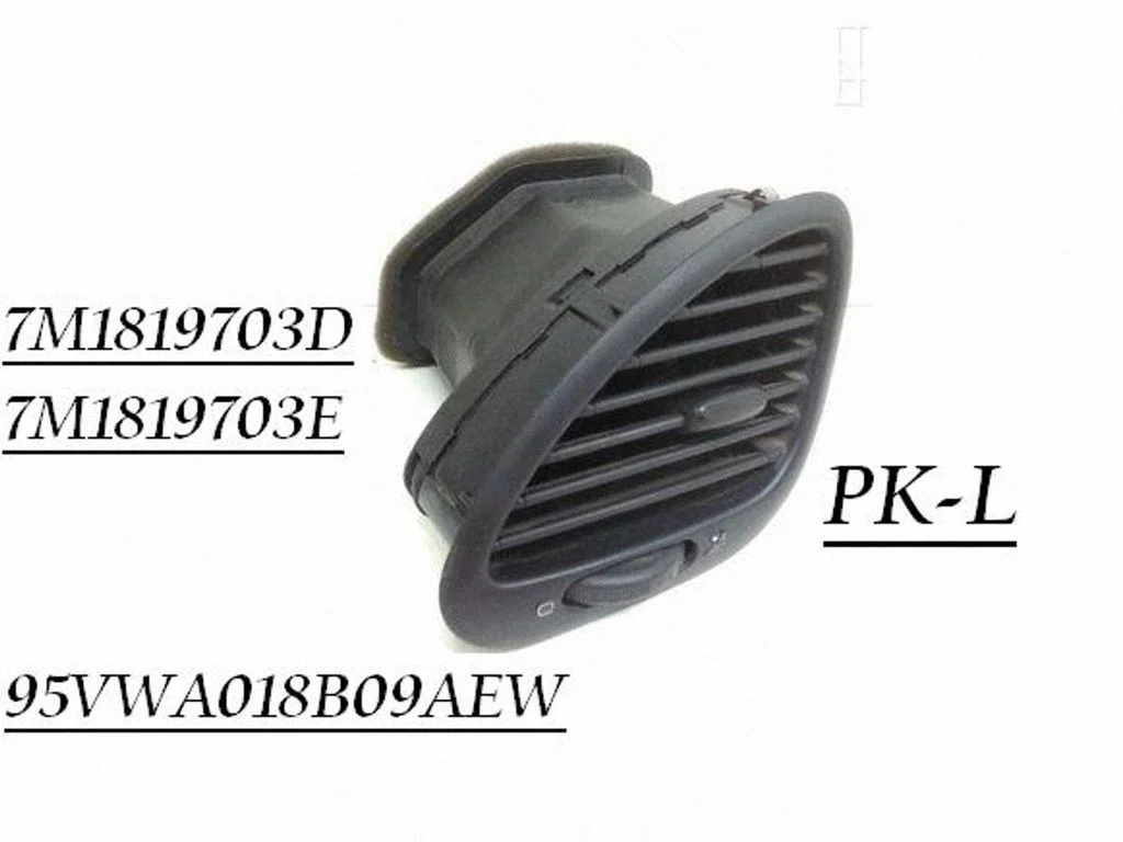 Dashboard side air vent grill/cover trim 7M1819703D