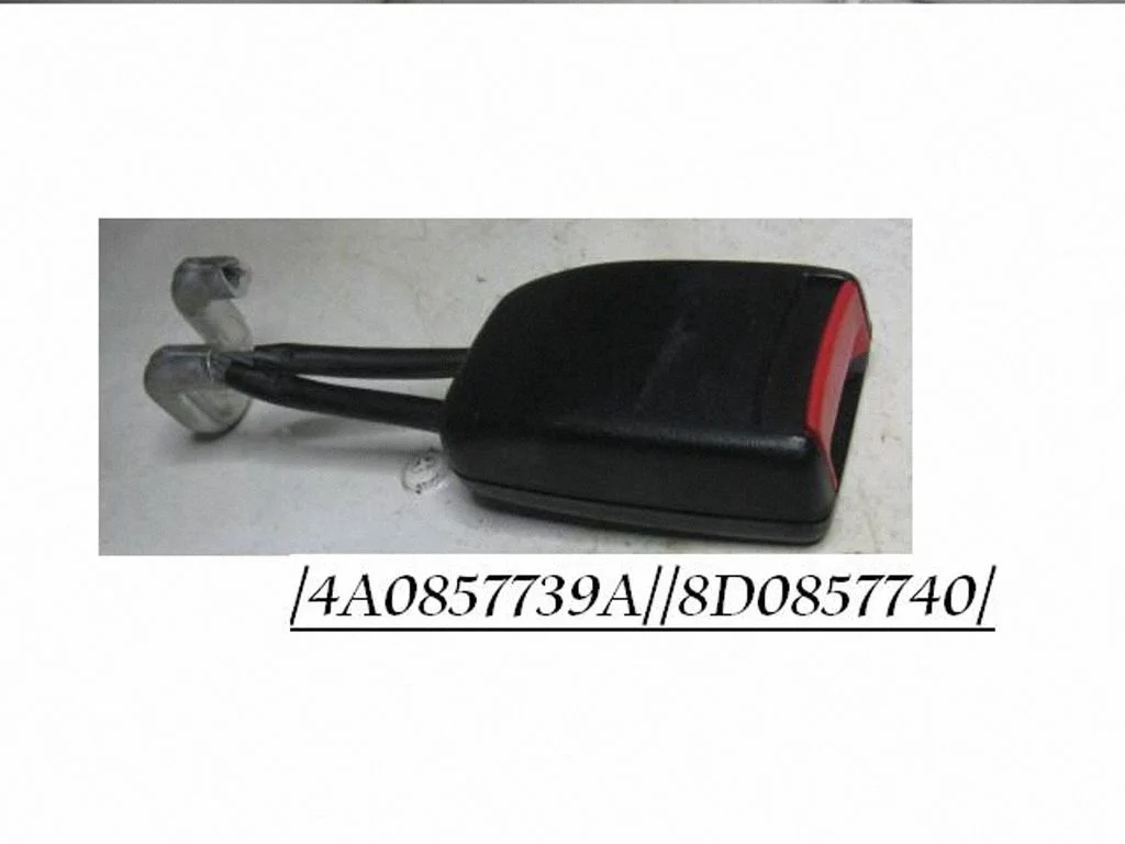 Rear seatbelt buckle 8D0857740