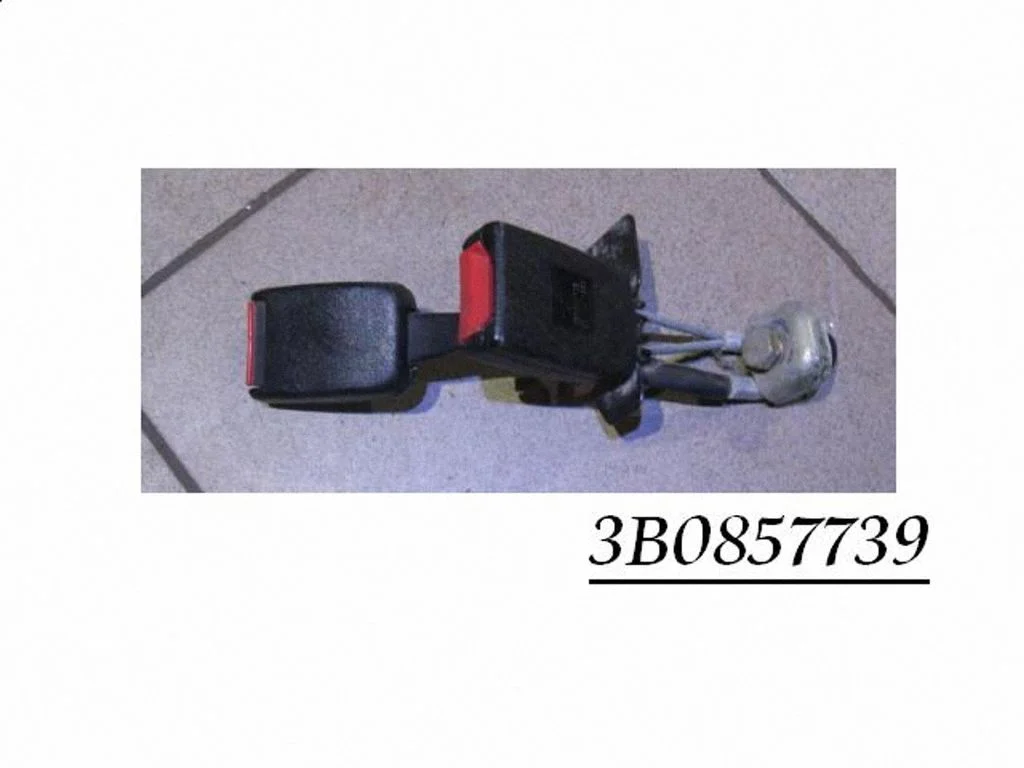 Middle seatbelt buckle (rear) 3B0857739