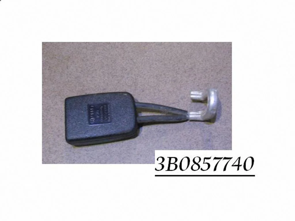 Middle seatbelt buckle (rear) 3B0857740