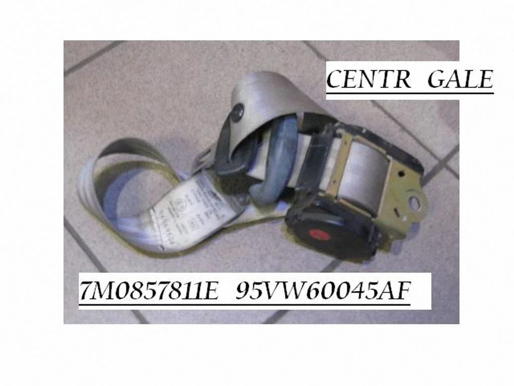 Keskmine turvavöö (tagumine) 7M0857811E