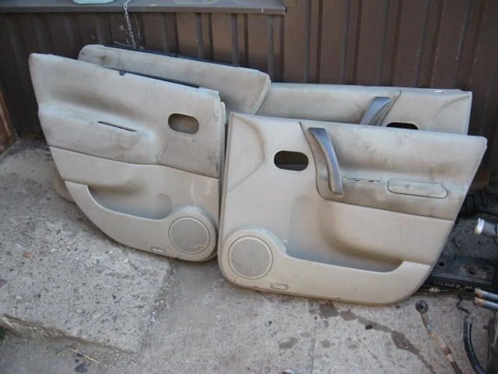 Door card panel trim set