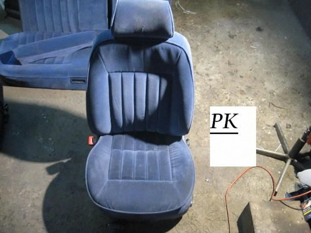Front driver seat – left