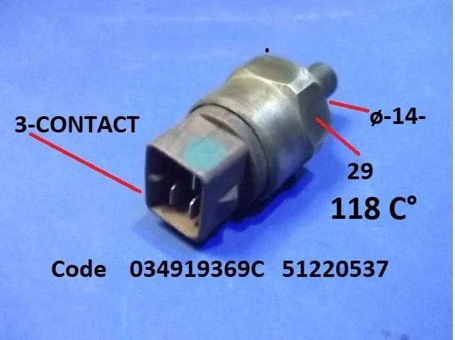 Coolant temperature sensor 034919369C