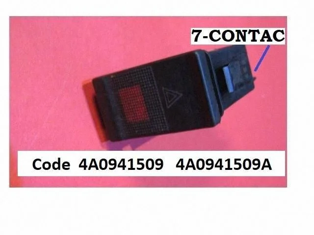 Hazard light switch 4A0941509