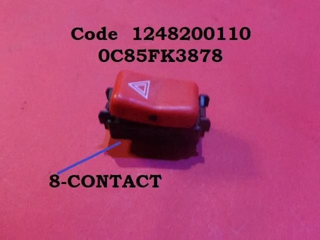 Hazard light switch 1248200110