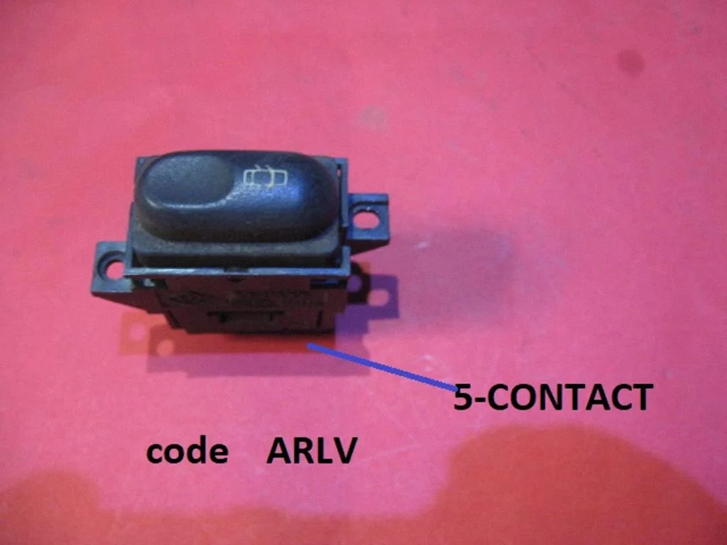 Central locking switch button ARLV