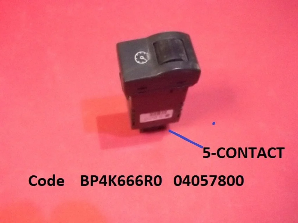 Panel lighting control switch BP4K666R0