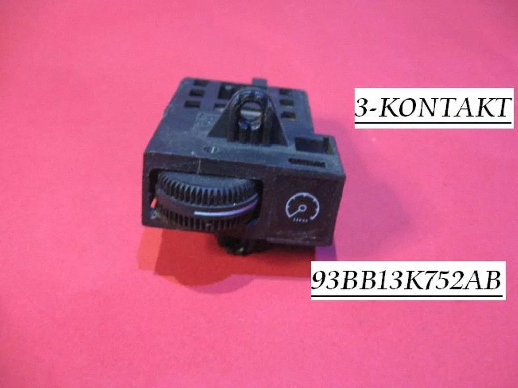 Panel lighting control switch 93BB13K752AB