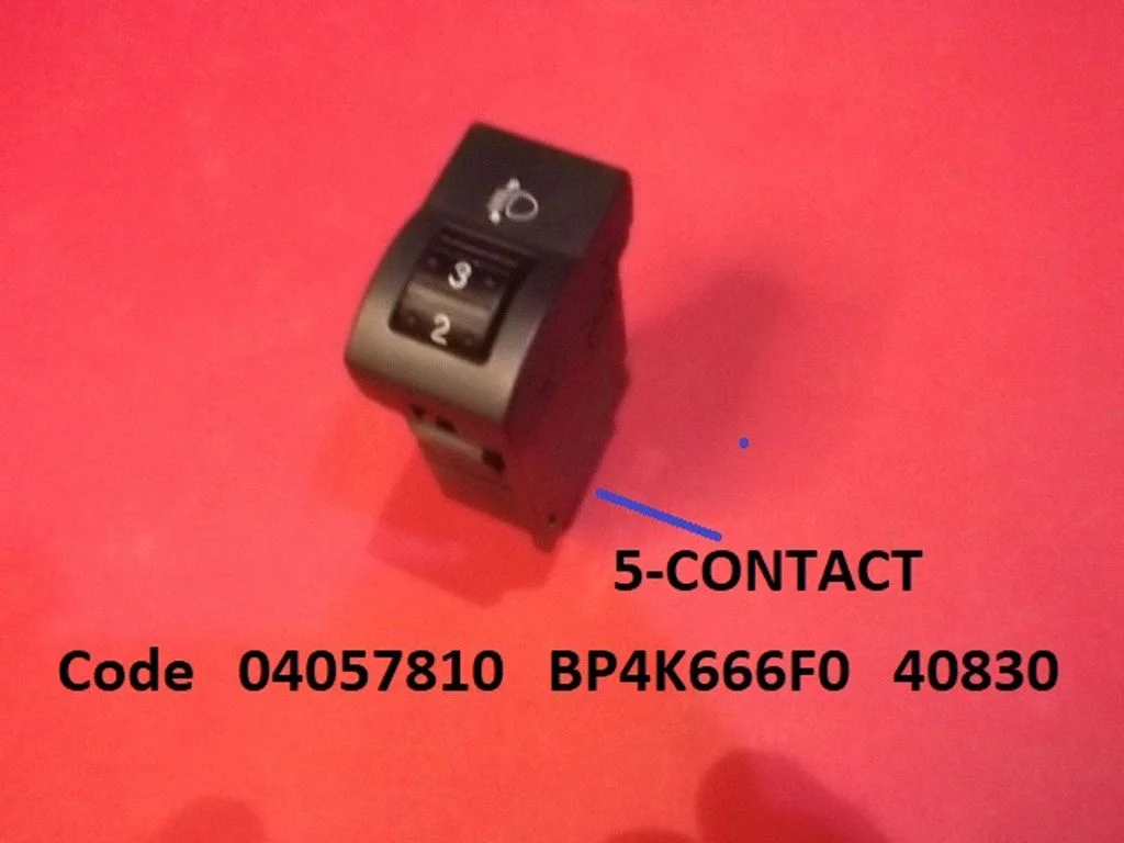 Lukturu augstuma regulēšanas slēdzis 04057810