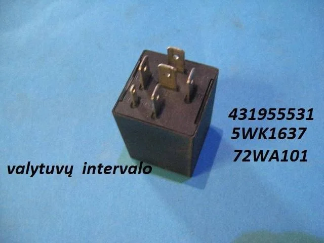 Window wiper interval relay 431955531
