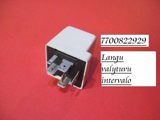 Logu tīrītāju intervāla relejs 7700822929