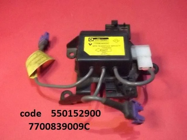 Drošības spilvenu vadības bloks 7700839009C