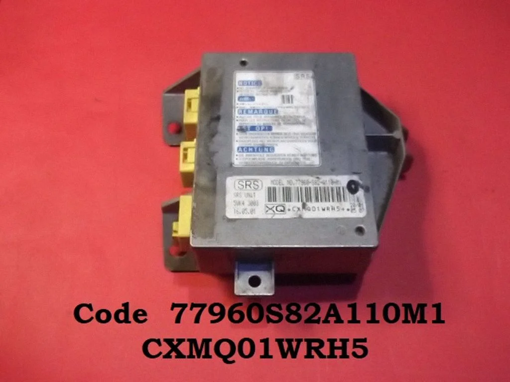 Drošības spilvenu vadības bloks 77960S82A110M1