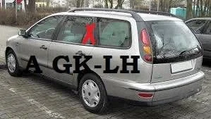 Väike „A" tagaukse klaas 161339