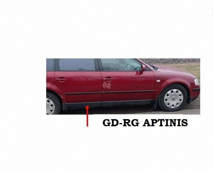 Rear door trim (molding) 3B0854950B