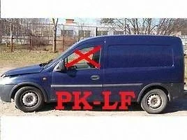 Pagrindinis priekinių durų stiklas (dvidurio)