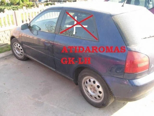 Galinis šoninis kėbulo stiklas