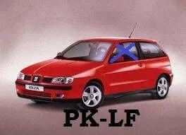 Esiukse põhiklaas (kaheukselise) – Seat Ibiza II (6k) (1999-2002)