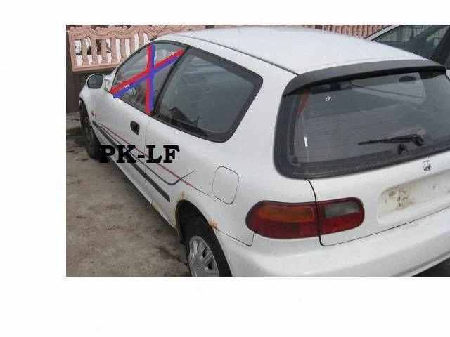 Front door window/glass (coupe) 73300SR0A00